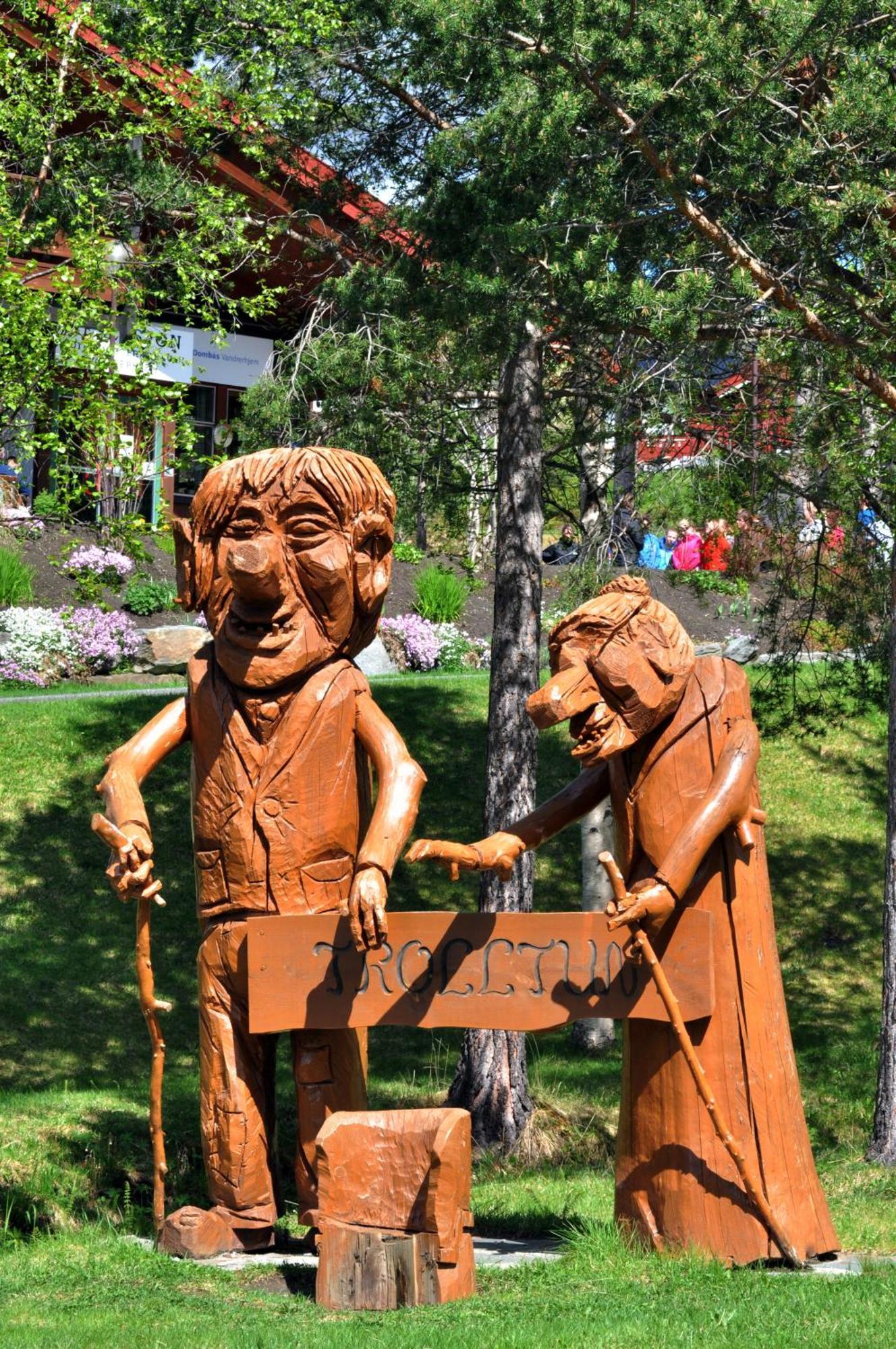 Trolltun Hotel & Hytter Домбас Экстерьер фото